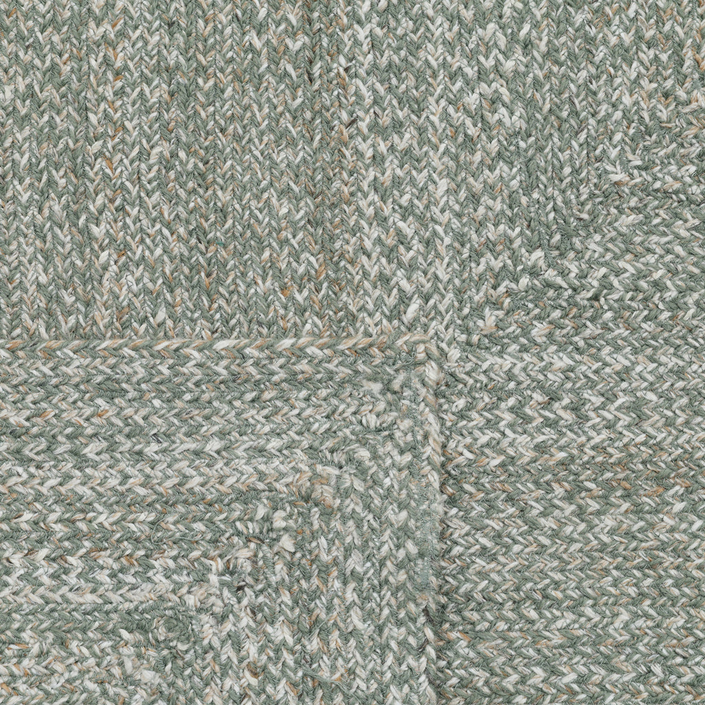 Obeetee Layla Braided Area Rug, Green, 3' x 5'