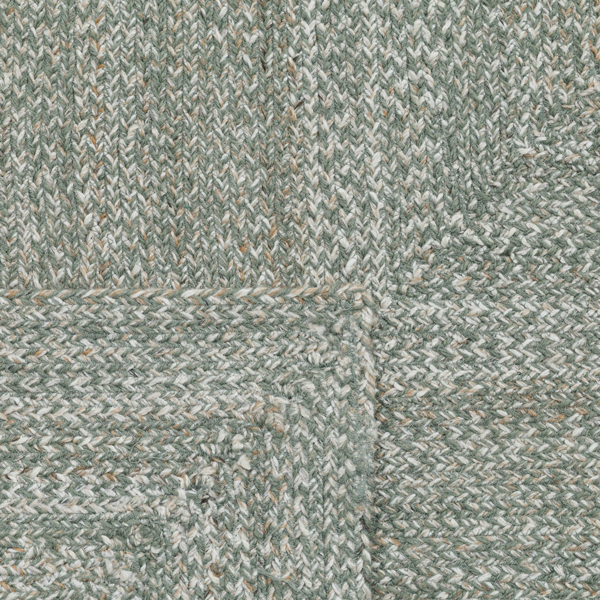 Obeetee Layla Braided Area Rug, Green, 3' x 5'