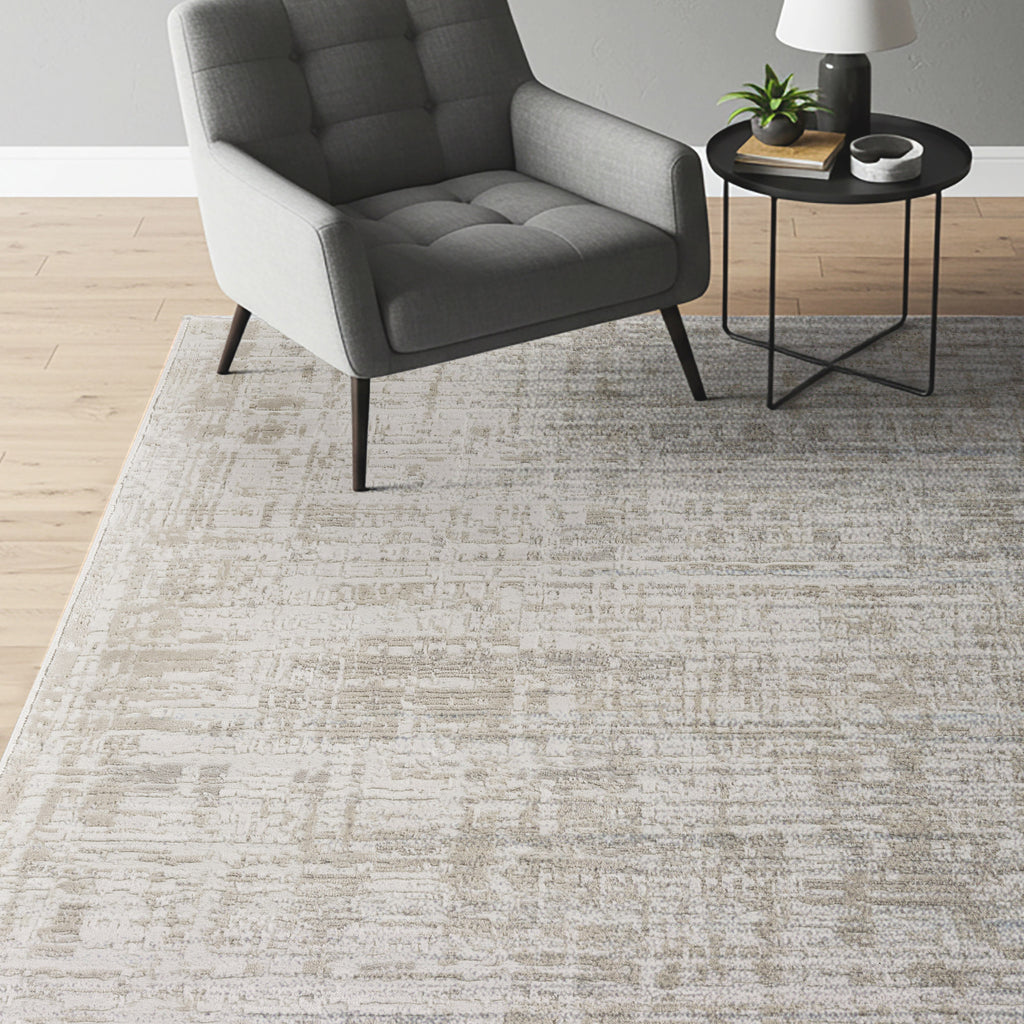 Sasha Area Rug, Dazie Ivory, 5'3' x 7'