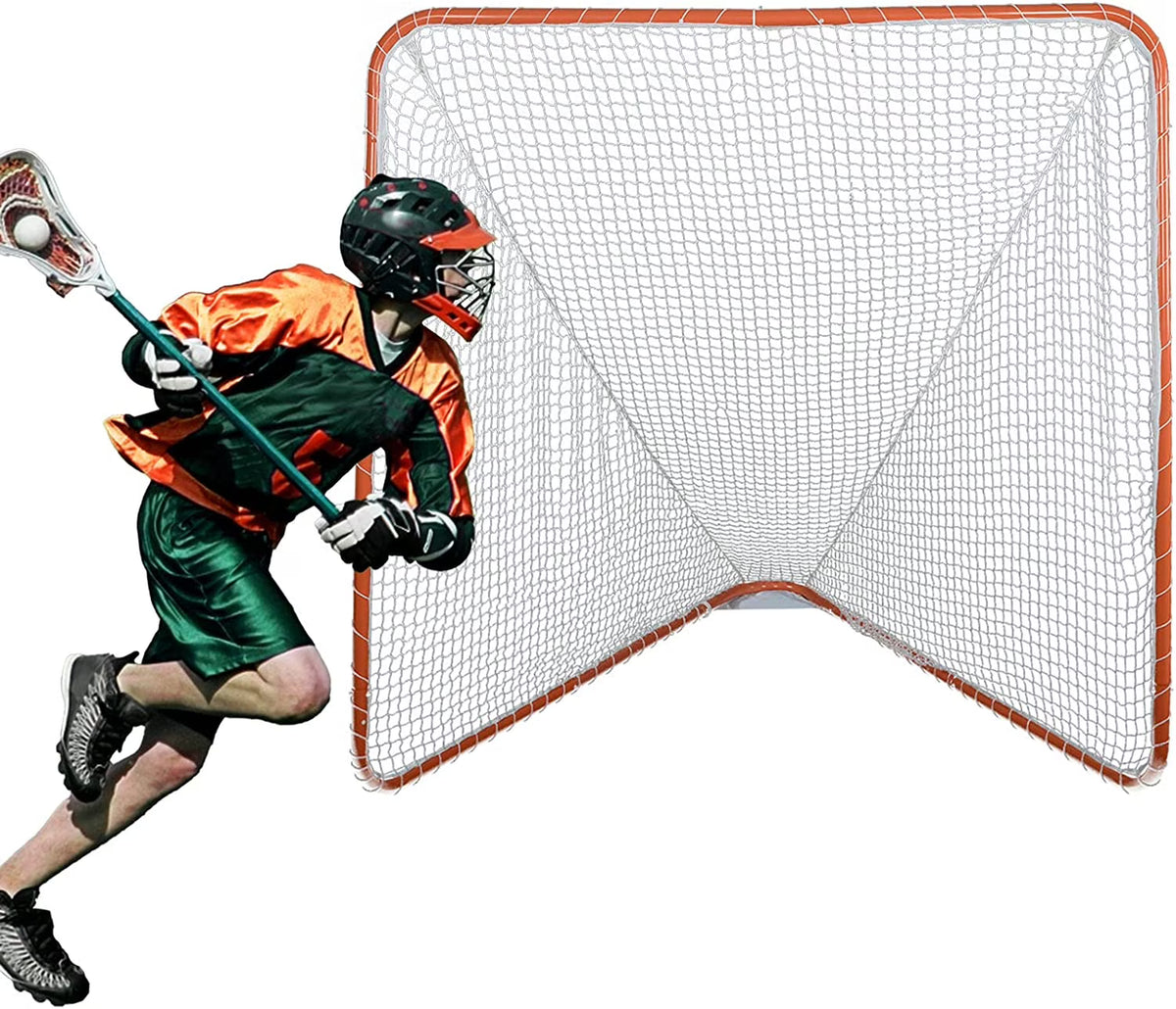 ANDGOAL Portable Backyard Practice Lacrosse Goal, 6.00 x 7.00 x 6.00 Feet