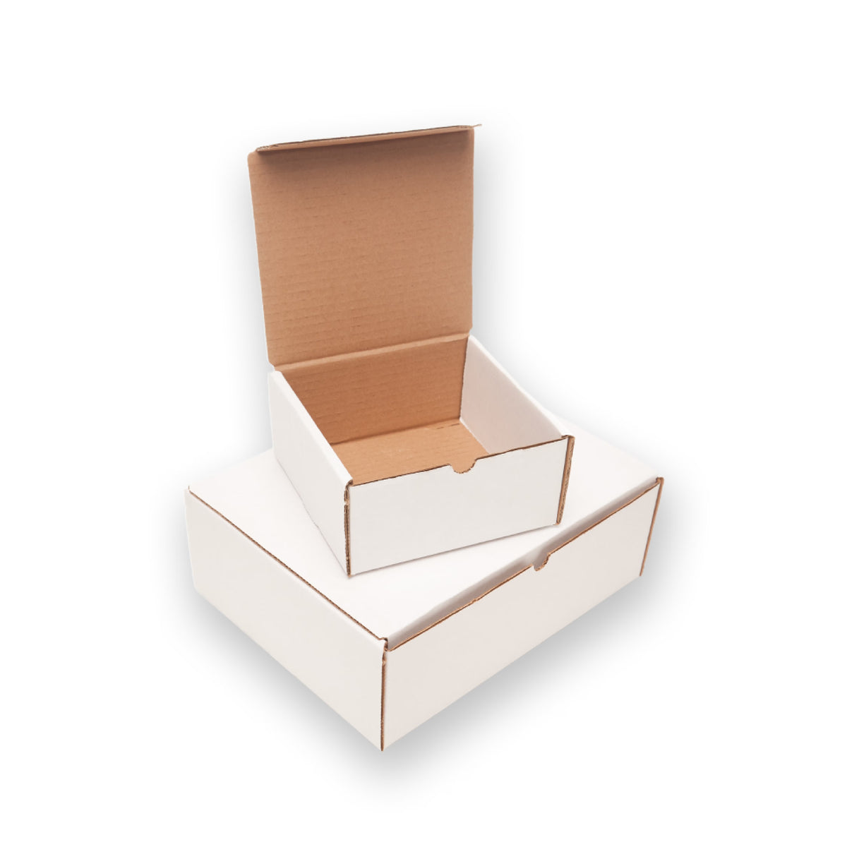 SSBM 19 1/8" x 9 1/8" x 2 3/16" ECT-32B Deluxe White Literature Shipping Mailers 50/Case