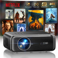 Built-in Official Apps/4K Support Smart Outdoor Projector with WiFi and Bluetooth