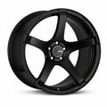 18 x 8 in. 5 x 114.3 in. Bolt Pattern 72.6 mm Bore 40 mm Offset Kojin Dia Wheel, Matte Black