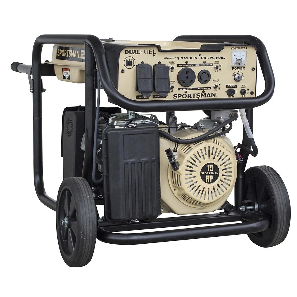 Sportsman 7500 Watt Dual Fuel Generators.