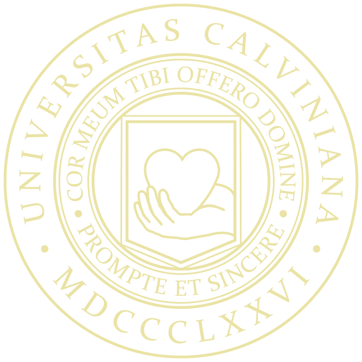 Calvin University Diploma Frame, Document Size 9" x 7"