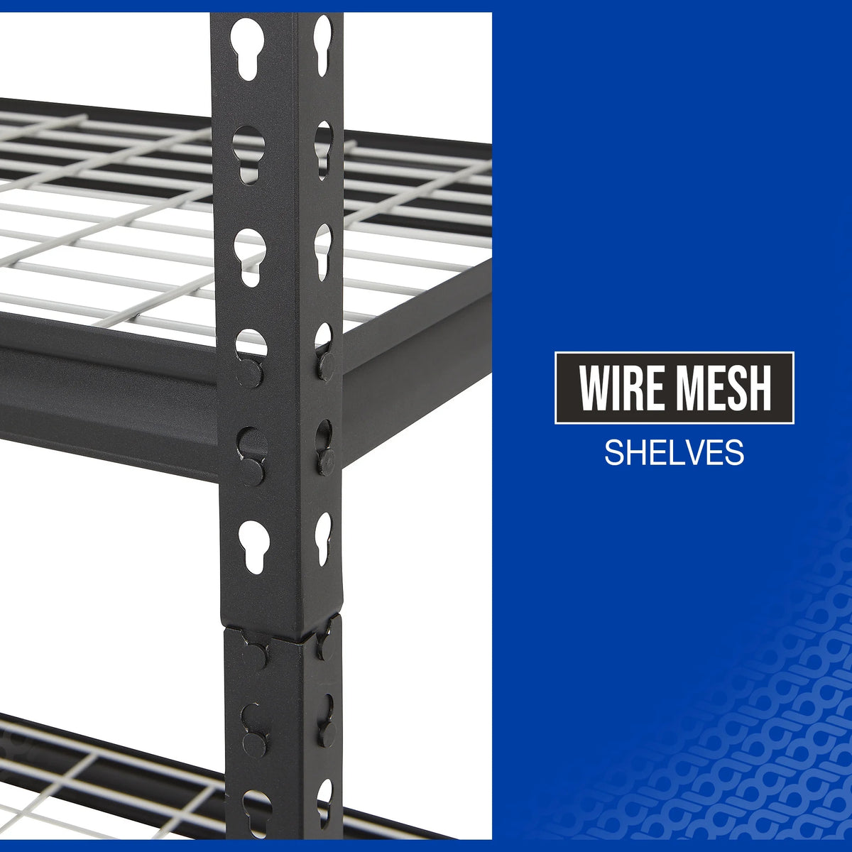 Strongway Heavy-Duty Wire Shelving Unit, 5 Shelves, 4000-Lb. Capacity, 36in.W x 18in.D x 72in.H
