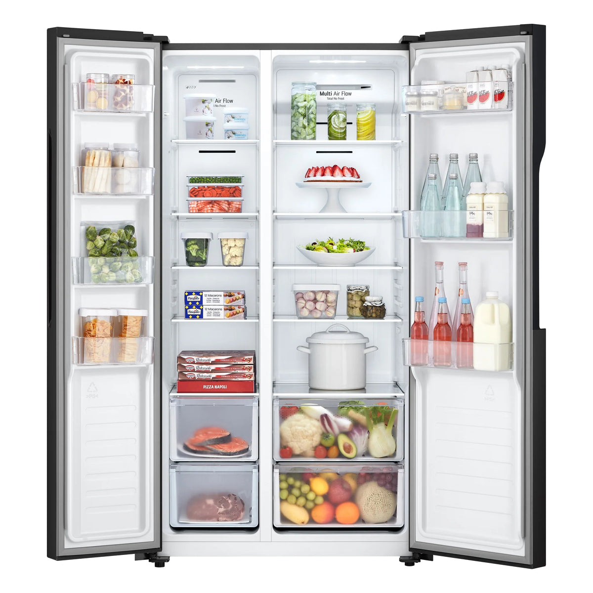 20 Cu. Ft. Side-by-Side Refrigerator Inverter
