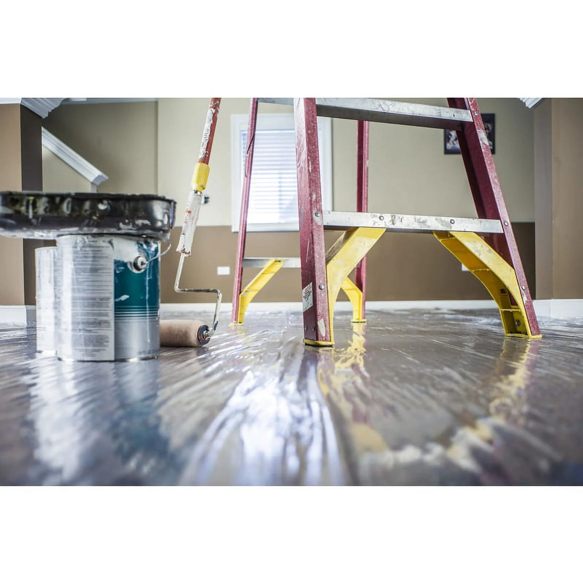 Surface Shields Carpet Protection,48 In. x 500 ft.,Clear CS48500