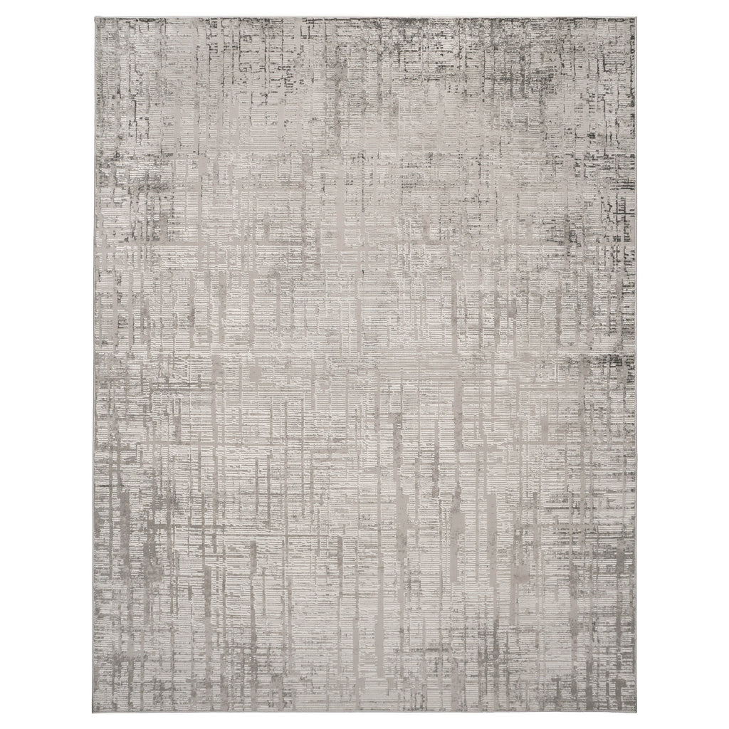 Divina Area Rug, Aloma Cream & Gray, 7'10" x 10'