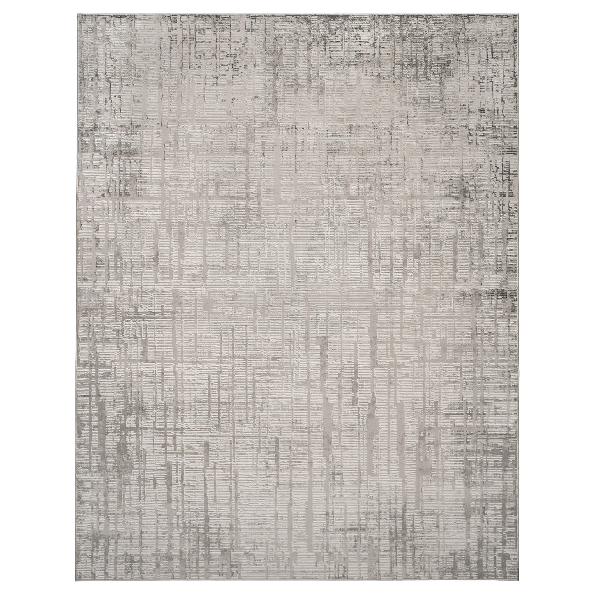 Divina Area Rug, Aloma Cream & Gray, 7'10" x 10'