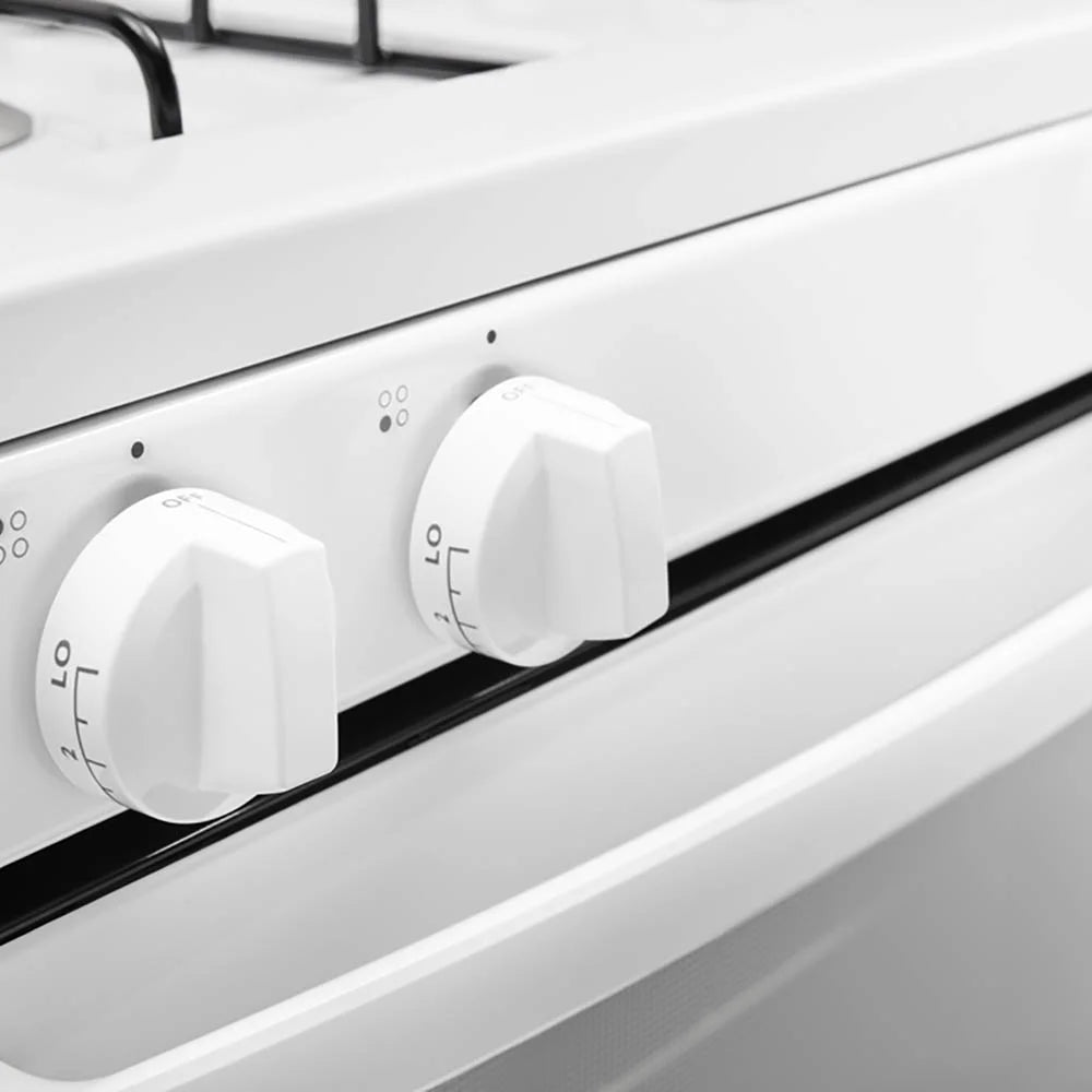 Brand New Amana(R) AGR6303MMW Gas Range with Bake Assist Temps, Dimensions 46" H x 30" W x 28" D, Weight 136lbs