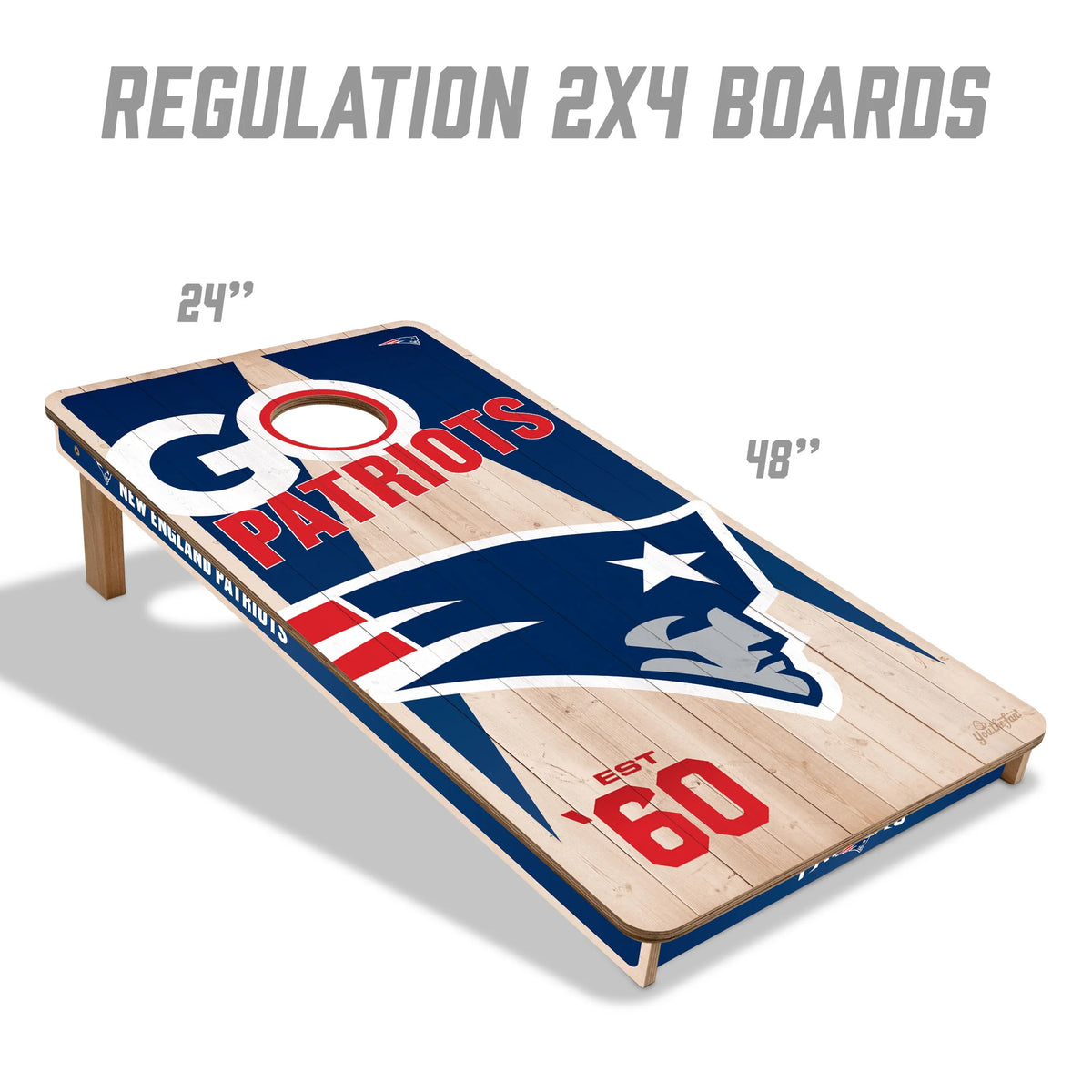YouTheFan NFL Buffalo Bills 2' x 4' Cornhole Game