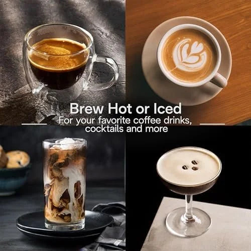 De'Longhi Magnifica Evo Automatic Espresso & Coffee Machine with Auto Milk Frother, Built-in Grinder & Auto-Clean Function – For Latte, Cappuccinos, Americano, Iced Coffee, ECAM29084SB , Silver