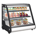 2025 Commercial Refrigerator Display Case 130L (4.6 Cu.FT) – Auto Defrost, Tempered Glass + LED Lighting, Countertop Commercial Use