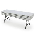 Lifetime 4-Pack Commercial Stacking 8 ft Folding Table - White (80344)