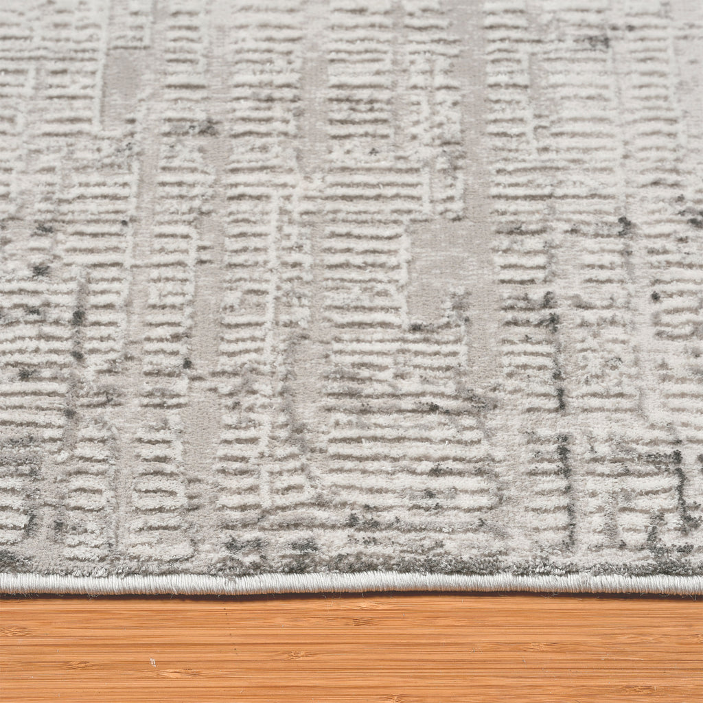 Divina Area Rug, Aloma Cream & Gray, 7'10" x 10'