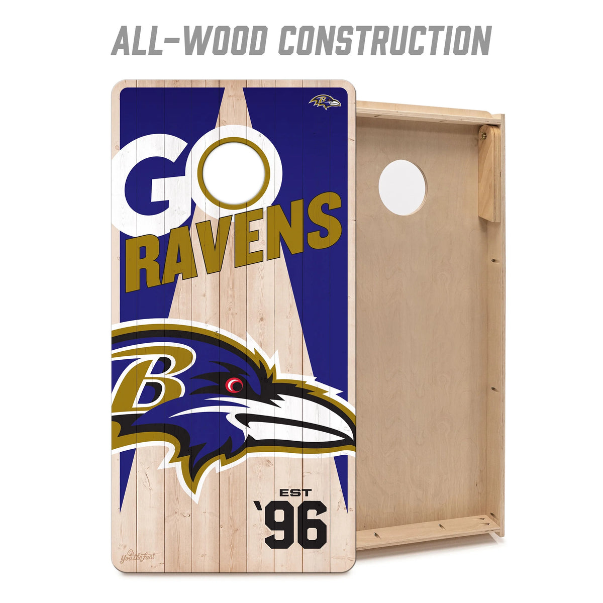 YouTheFan NFL Buffalo Bills 2' x 4' Cornhole Game