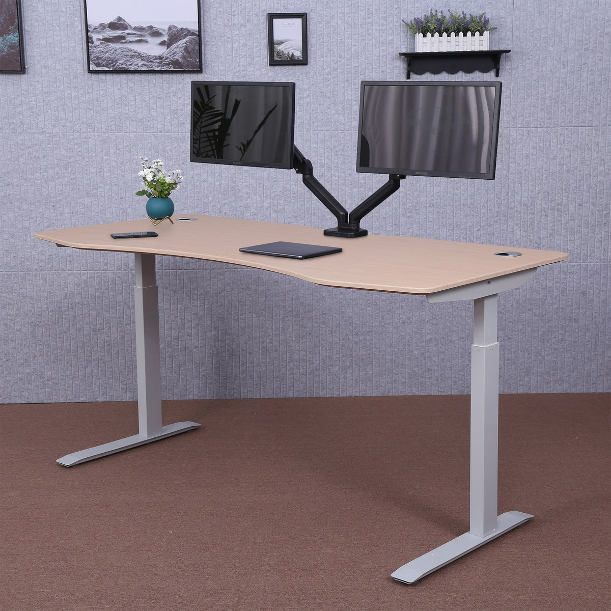 ApexDesk Elite Series 71" x 33" Height Adjustable Desk
