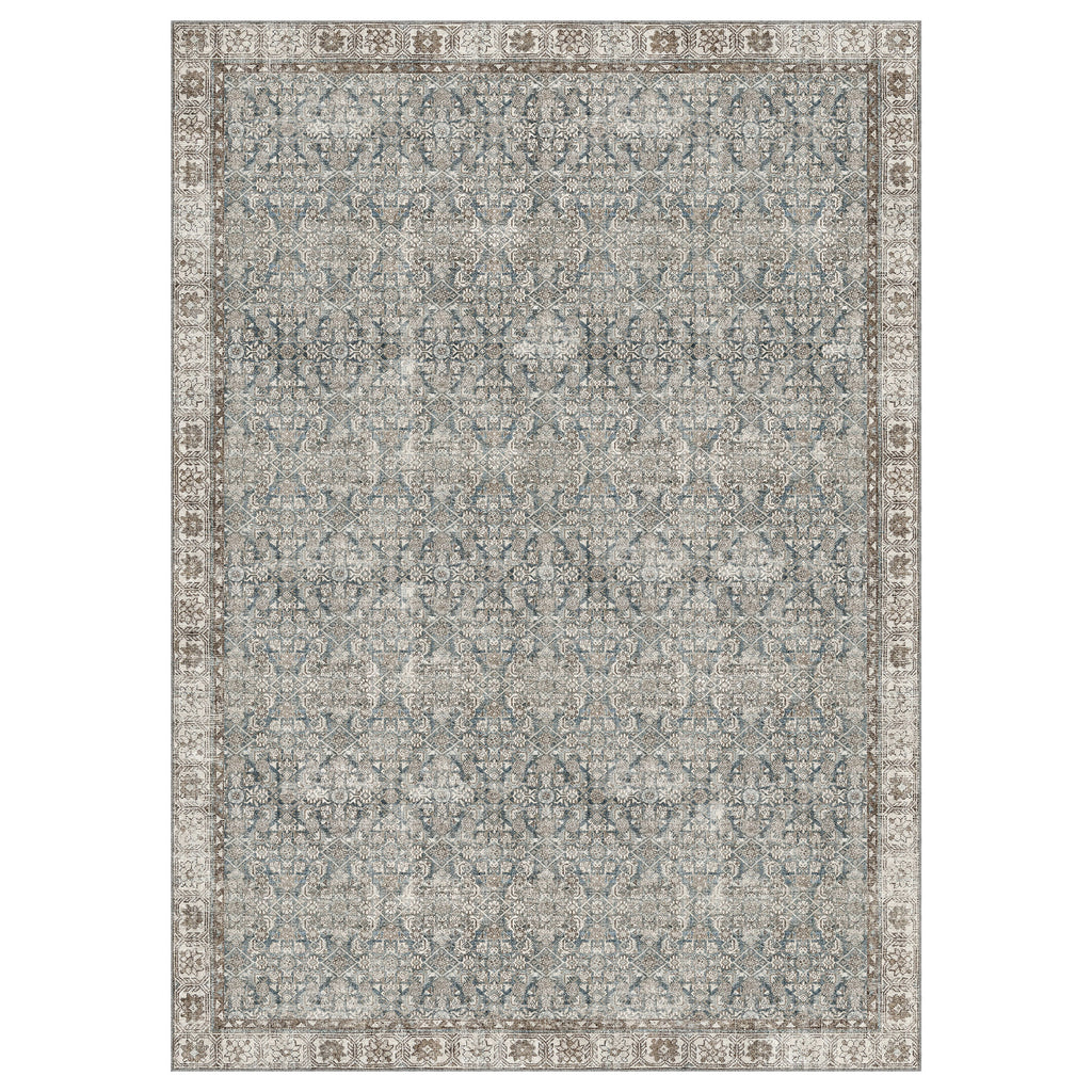 Apache Chenille Area Rug, Celyse Blue, 9'8' x 13'7'