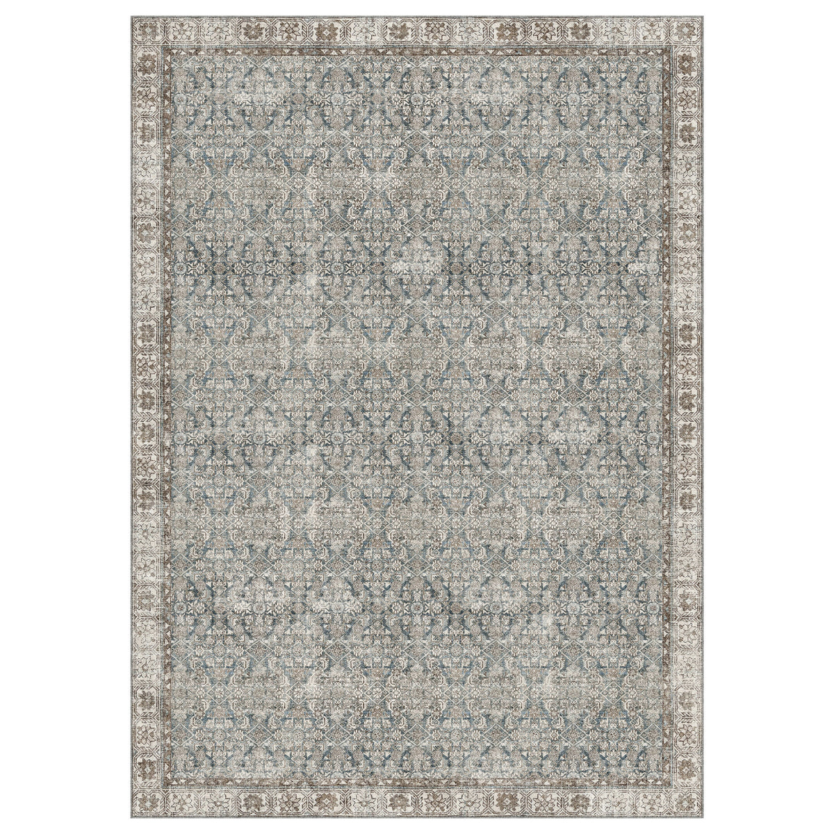 Apache Chenille Area Rug, Celyse Blue, 9'8' x 13'7'