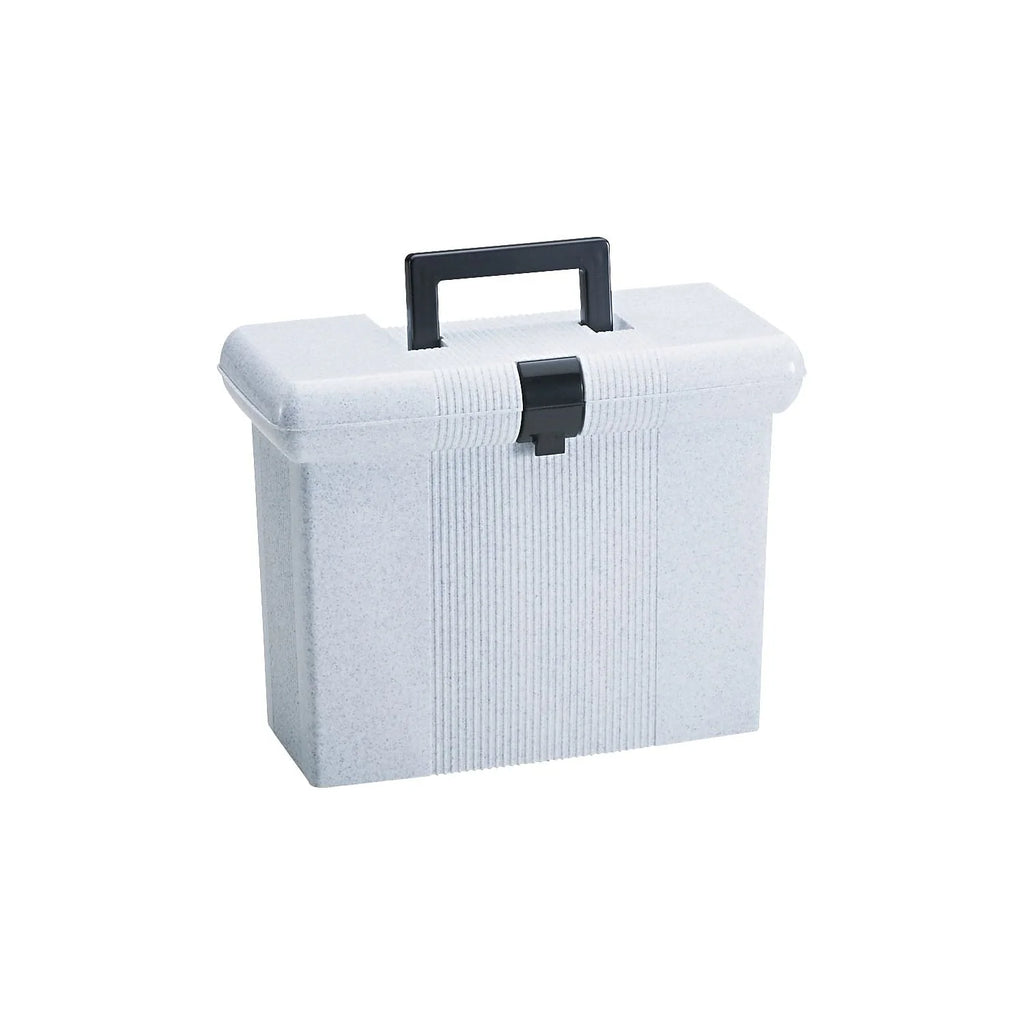 Pendaflex Portafile File Storage Box Letter Plastic 14-7/8 x 6-1/2 x 11-7/8 Granite 41737