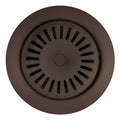Blanco 240330 2.15 x 4.5 x 4.5 in. Decorative Metal Disposal Flange - Cafe