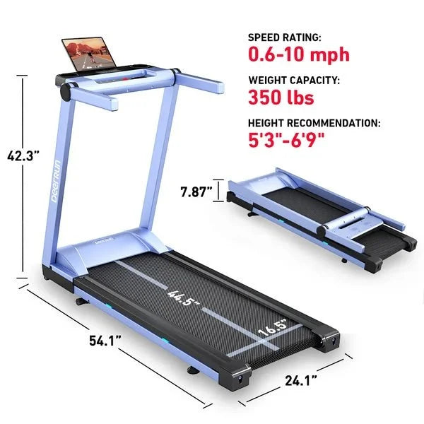 DeerRun A1 Pro Move+ Foldable Treadmill