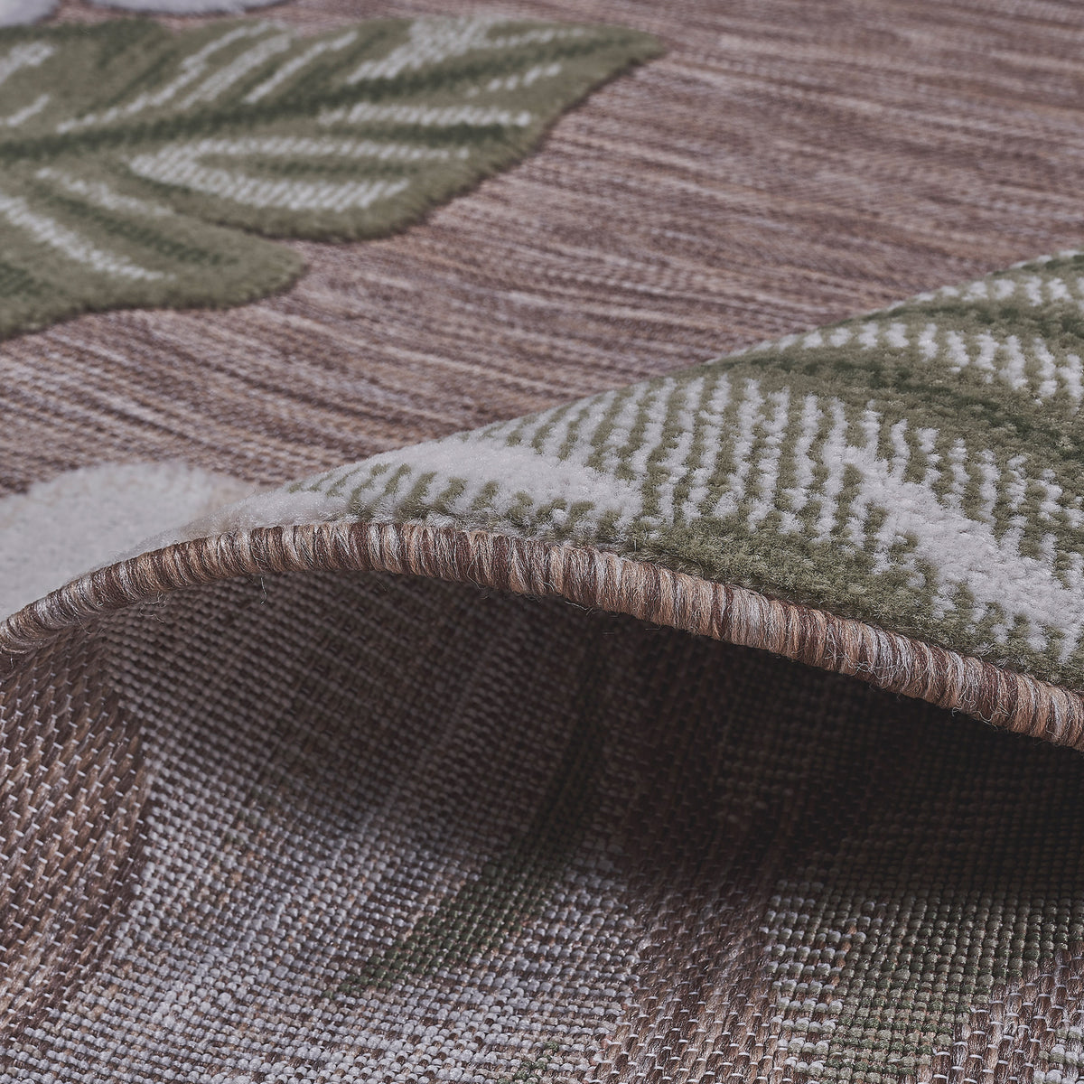 Tapis d'intérieur/extérieur Laguna, Molokai naturel, 6'6" x 9'6"