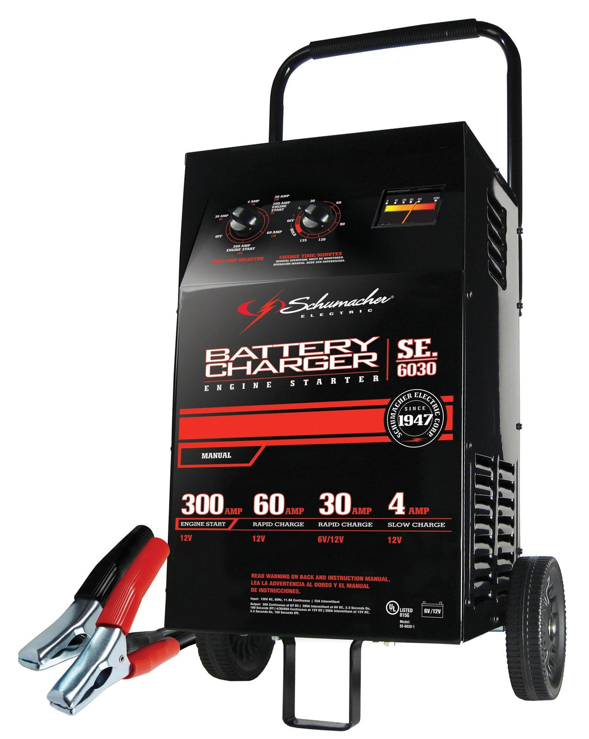 2025 6/12V Manual Starter/Charger
