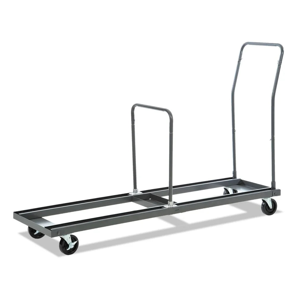 Chariot pour chaises/tables en métal Alera ALEFTCART, 20,86 po x 50,78 po à 72,04 po x 43,3 po, capacité de 600 lb - Noir