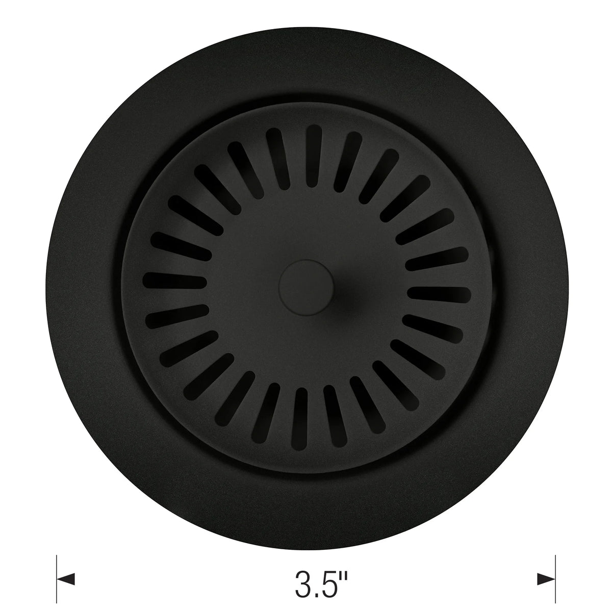 Blanco 240330 2.15 x 4.5 x 4.5 in. Decorative Metal Disposal Flange - Cafe