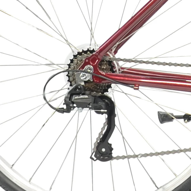 HEAD Strada Microshift Comfort Bike, 700c, X-Small, Maroon