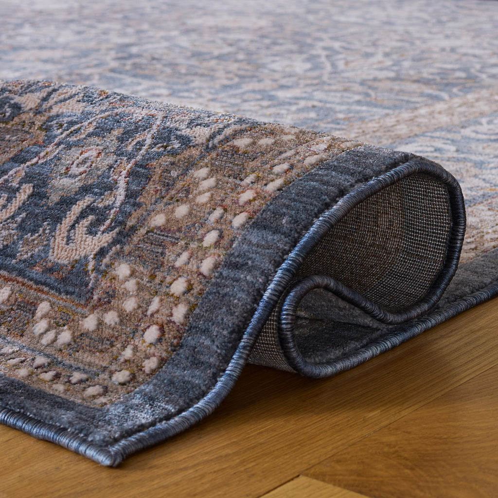 Safavieh Sutton Area Rug, Navy Beige, 6' x 9'