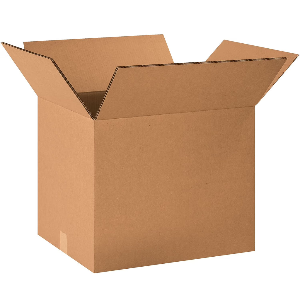 Caisses à double paroi Box Partners 20 po x 14 po x 14 po Kraft 15/paquet HD201414DW