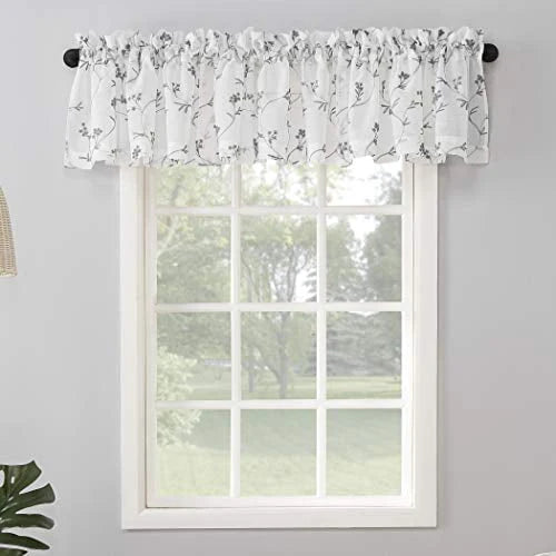 Cantonnieres transparentes à passe-tringle No. 918, 50 po x 17 po, pour adulte