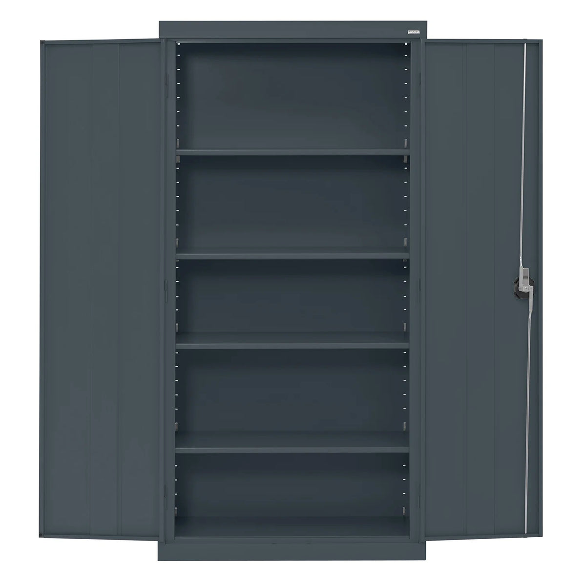 Sandusky Elite Series Steel Freestanding Garage Cabinet in Charcoal (36 in. W x 72 in. H x 24 in. D)