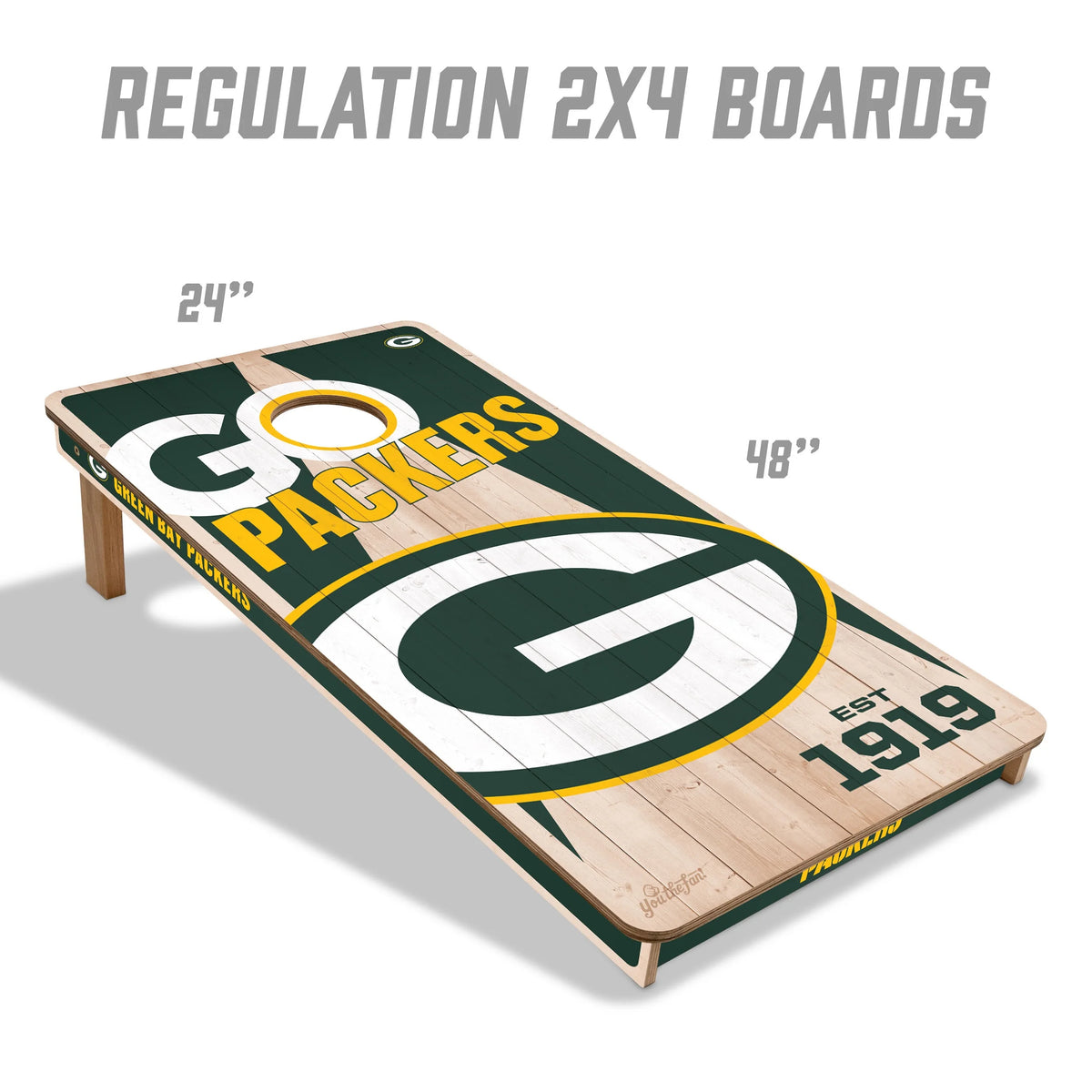 YouTheFan NFL Buffalo Bills 2' x 4' Cornhole Game