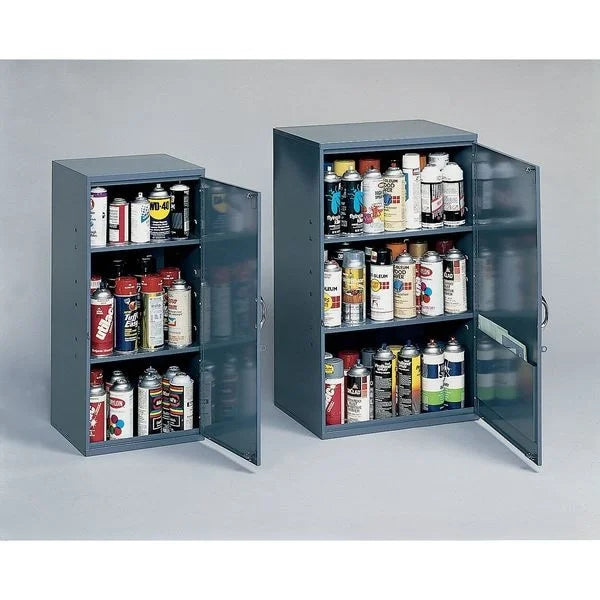 Durham 055-95 Steel Specialty Storage Aerosol Utility Cabinet, Gray - 30 x 13.75 x 12.75 in.