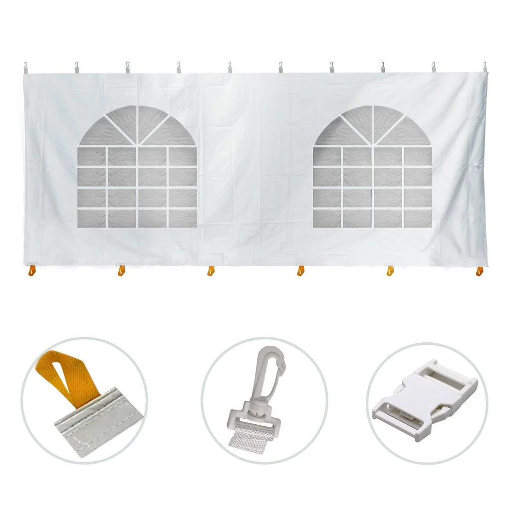 Party and Canopy Tent Premium Blockout Sidewall Kit, 30' x 40'