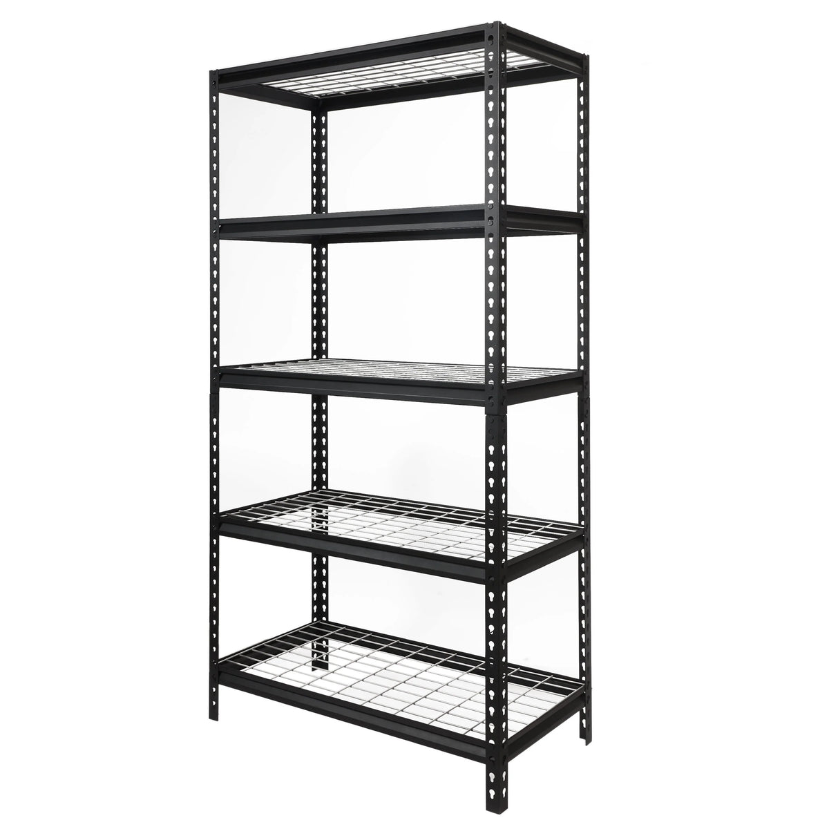 WORKPRO 36" W x 18" D x 72" H 5-Tier Freestanding Shelf, Storage Rack, Adult