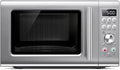 Breville BMO650SIL Compact Wave Soft Close Countertop Microwave Oven, Silver
