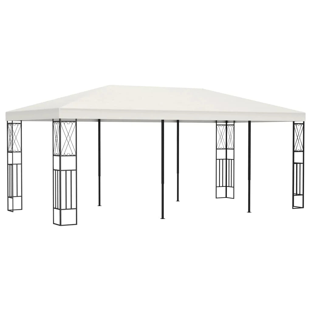 vidaXL 118.1" x 157.5" Taupe Elegant Outdoor Canopy