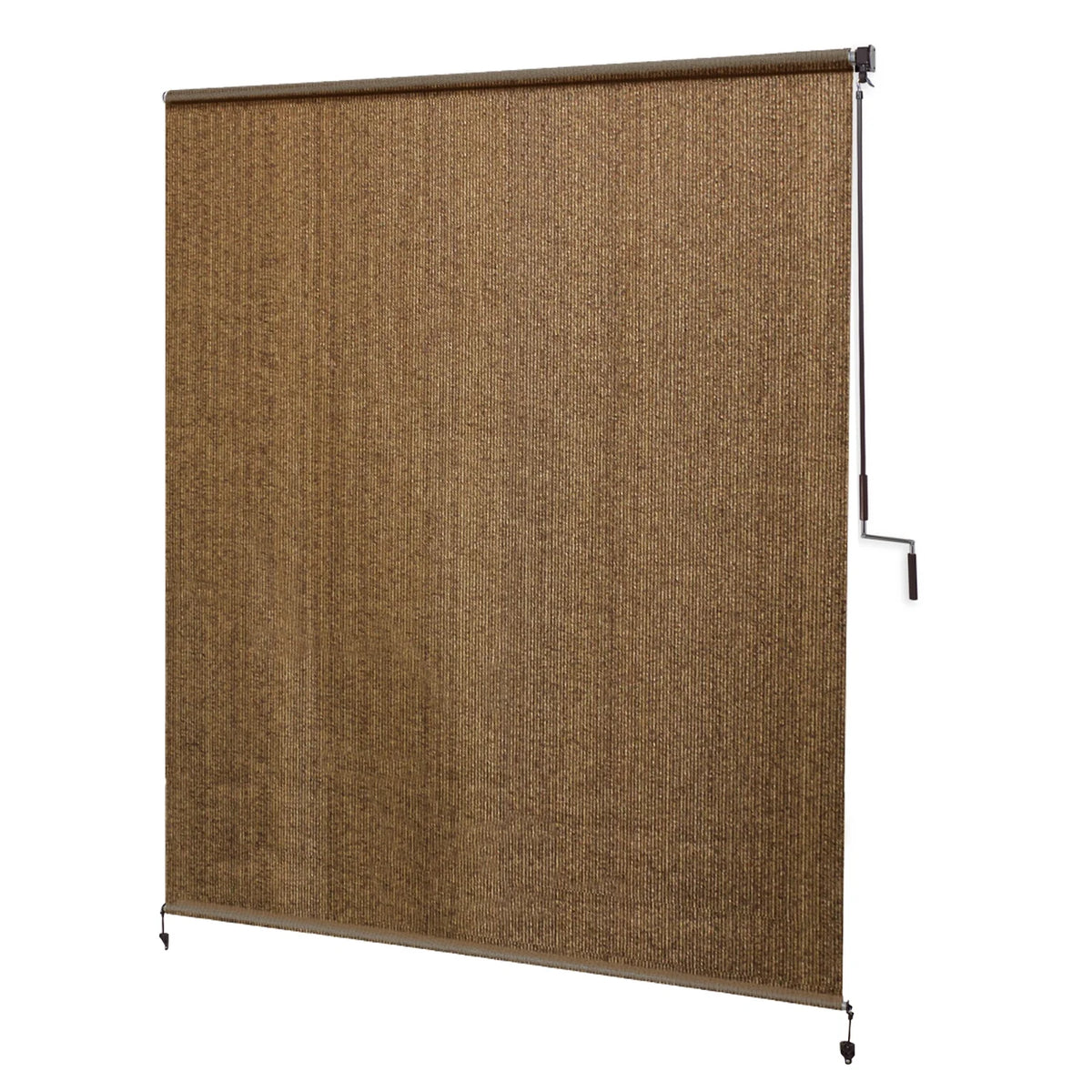 Coolaroo 96" x 72" Crank Operated Beige Roller Sun Shade