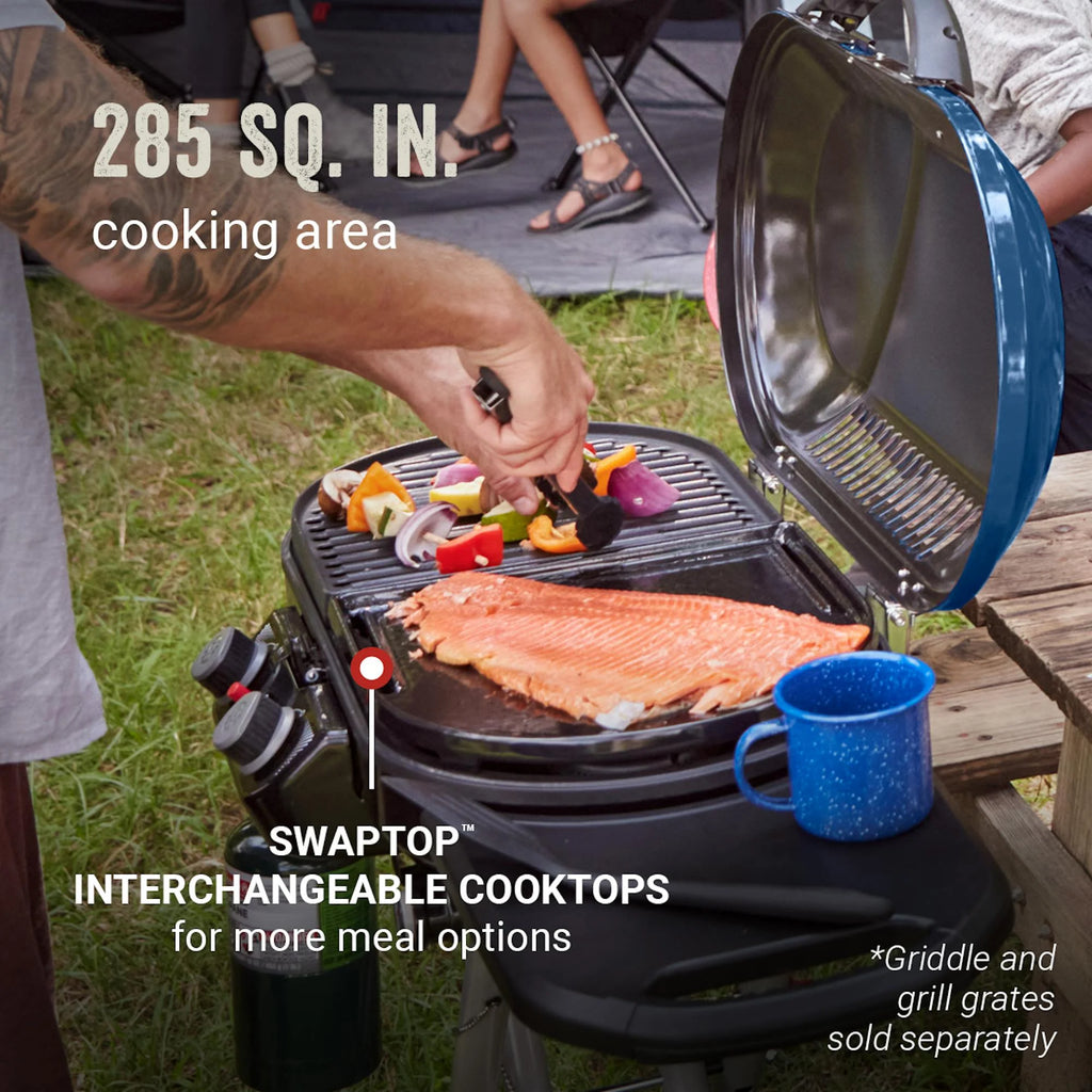 Coleman RoadTrip X-Cursion 2 Burner Propane Gas Portable Grill