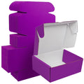 Ucanpack Corrugated Mailer Box Packing Supplies For Moving Purple Large, 18 x 12 x 3" - 50 Pcs