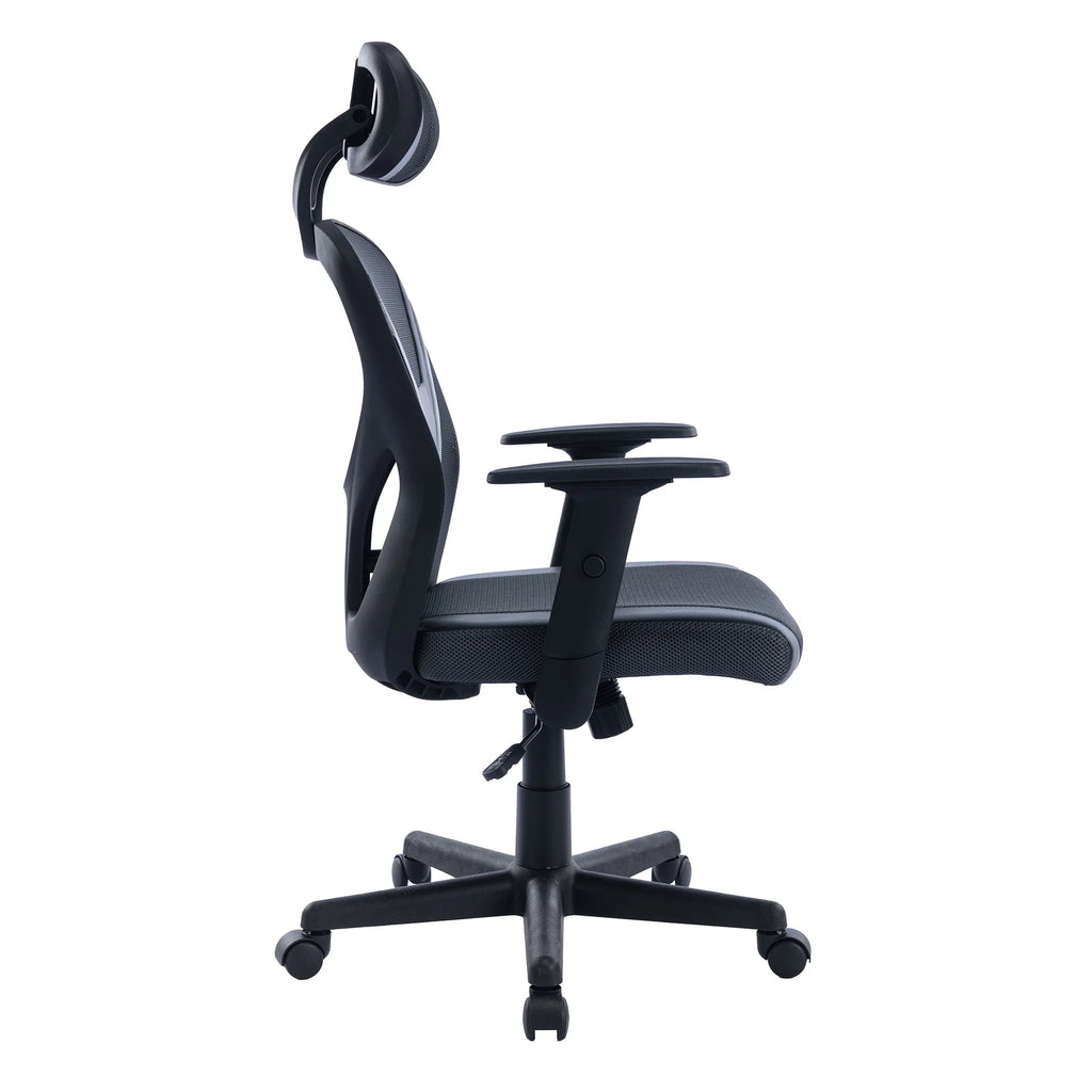X Rocker Voyage Mesh Gaming Chair, Black, 24.8 x 25 x 41.92-45.66