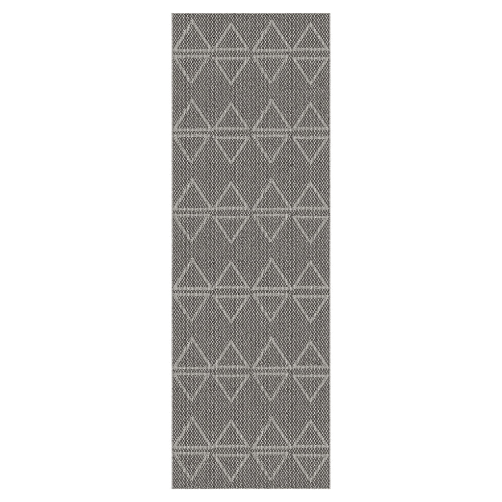 Lyon Runner by Baldosa, Grey Mountain, 2' x 6', 2-pack