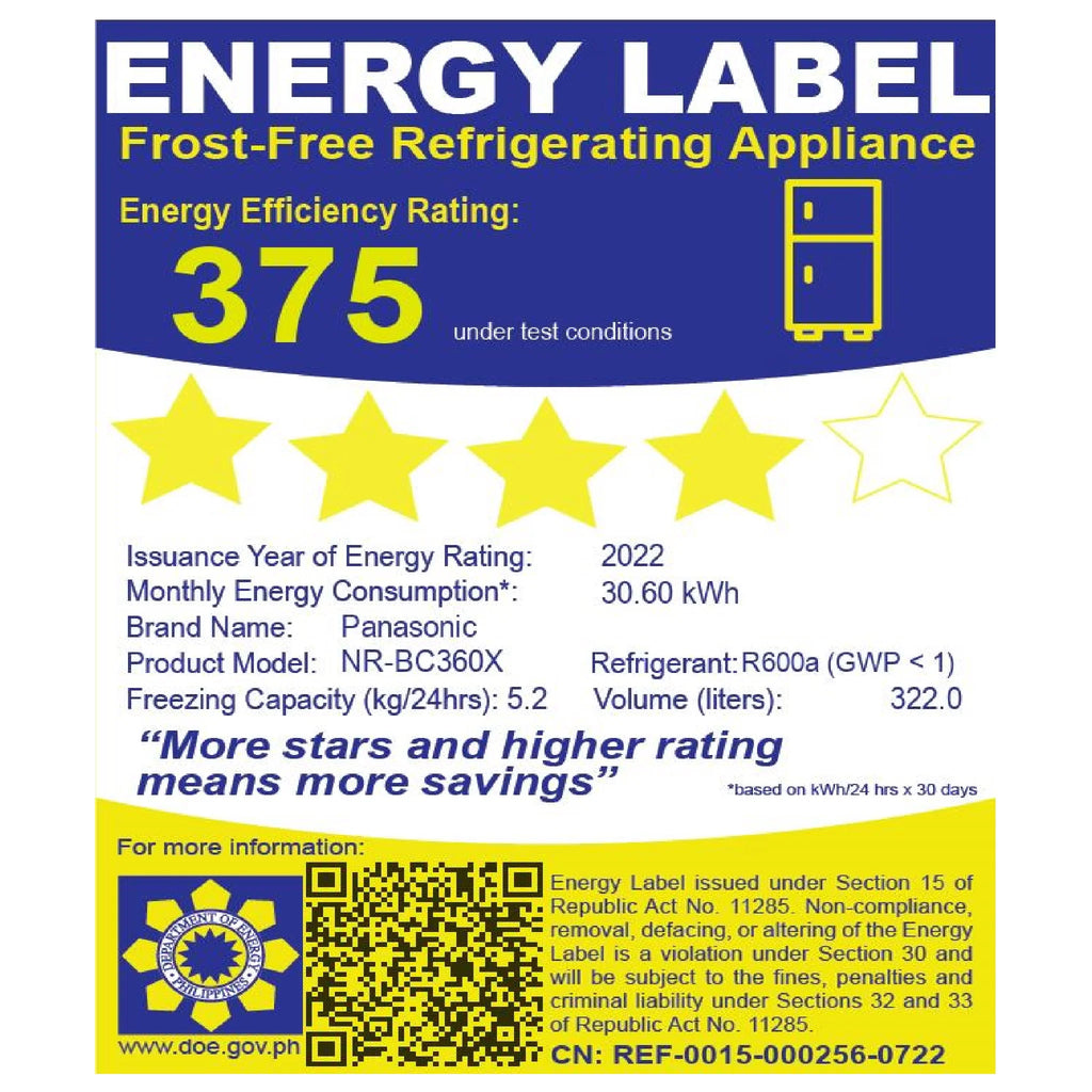 11.3 Cu. Ft. Bottom-Freezer Refrigerator Inverter