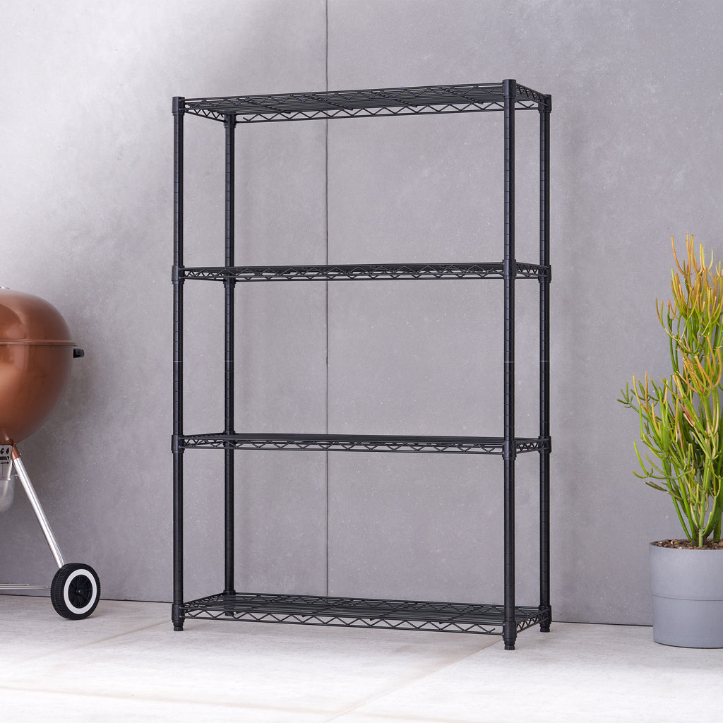 TRINITY 4-tier Wire Shelving Rack 36' x 14' x 54'