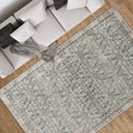 Apache Chenille Area Rug, Celyse Blue, 5' x 8'